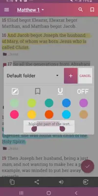 The Living Bible (TLB) android App screenshot 12