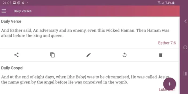 The Living Bible (TLB) android App screenshot 5